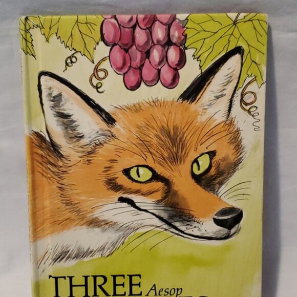 BOOK -- VTG "Three Aesop Fox Fables" Hardback Beautiful - Picture 3 of 16